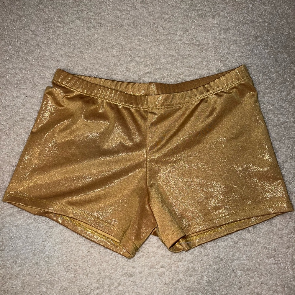 Gold spandex
